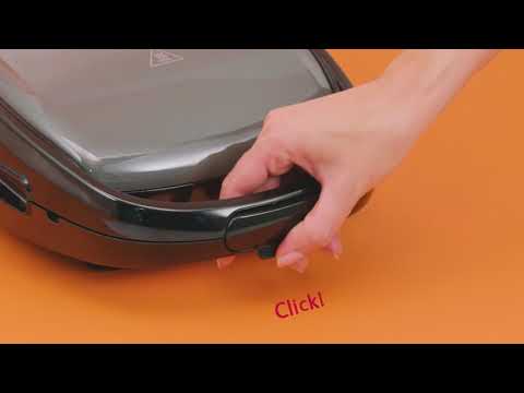 Sumuštinių keptuvas Tefal SW342D38 Snack Time 3in1 video