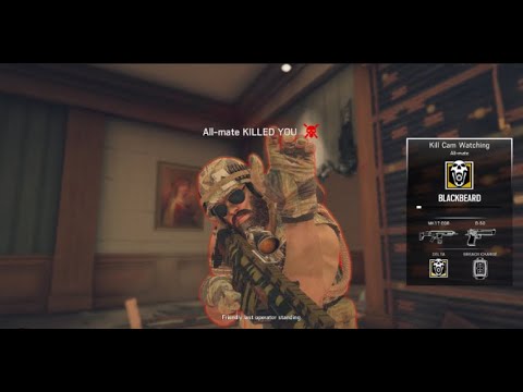 Why Blackbeard needs a NERF R6 Siege.