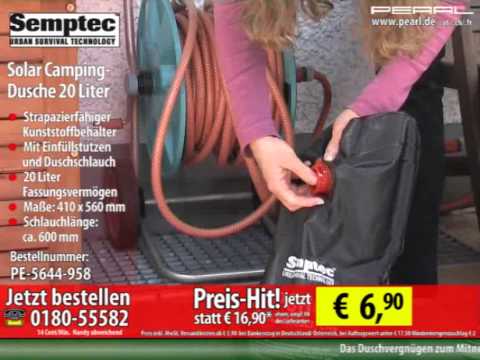 Semptec Solar Garten- & Camping-Dusche 20 Liter