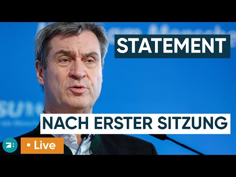 LIVE: Nach erster Fraktionsitzung - CSU-Statement nach der Wahl