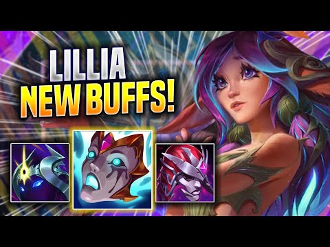 KOREAN CHALLENGER TRIES LILLIA WITH NEW BUFFS! - Korean Challenger Plays Lillia JUNGLE vs Sejuani!