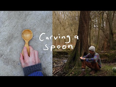 How to carve a spoon from start to finish
