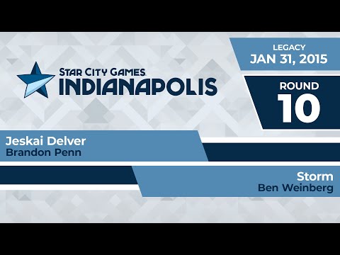SCGINDY: Round 10 - Brandon Penn vs Ben Weinberg | Legacy