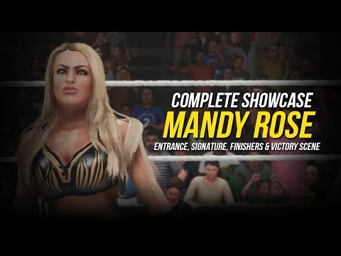 WWE 2K19 Mandy Rose: Signatures, Finishers, Victory Scene & More #WWE2K19