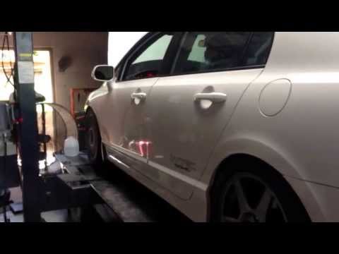 Civic Si Borg Warner EFR 7670 dyno