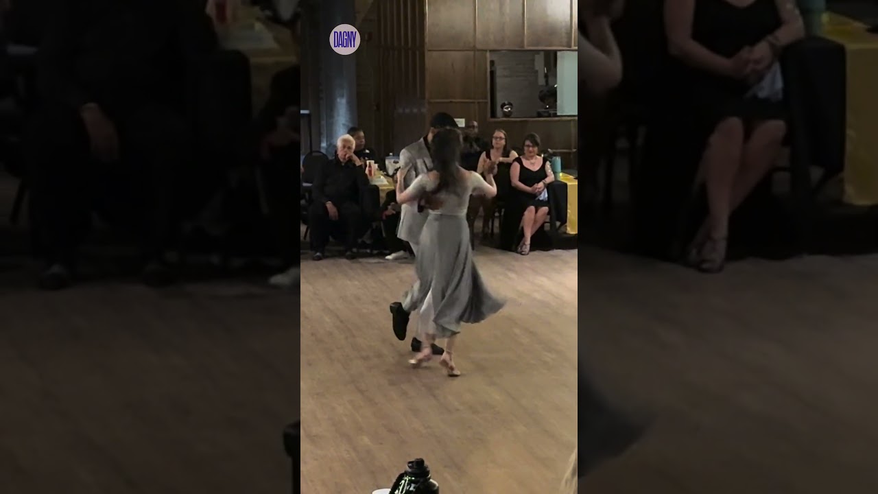Dagny Miller & James Valentino tango to “Bélgica” by Rodolfo Biagi at Motown Tango Marathon (3/9)