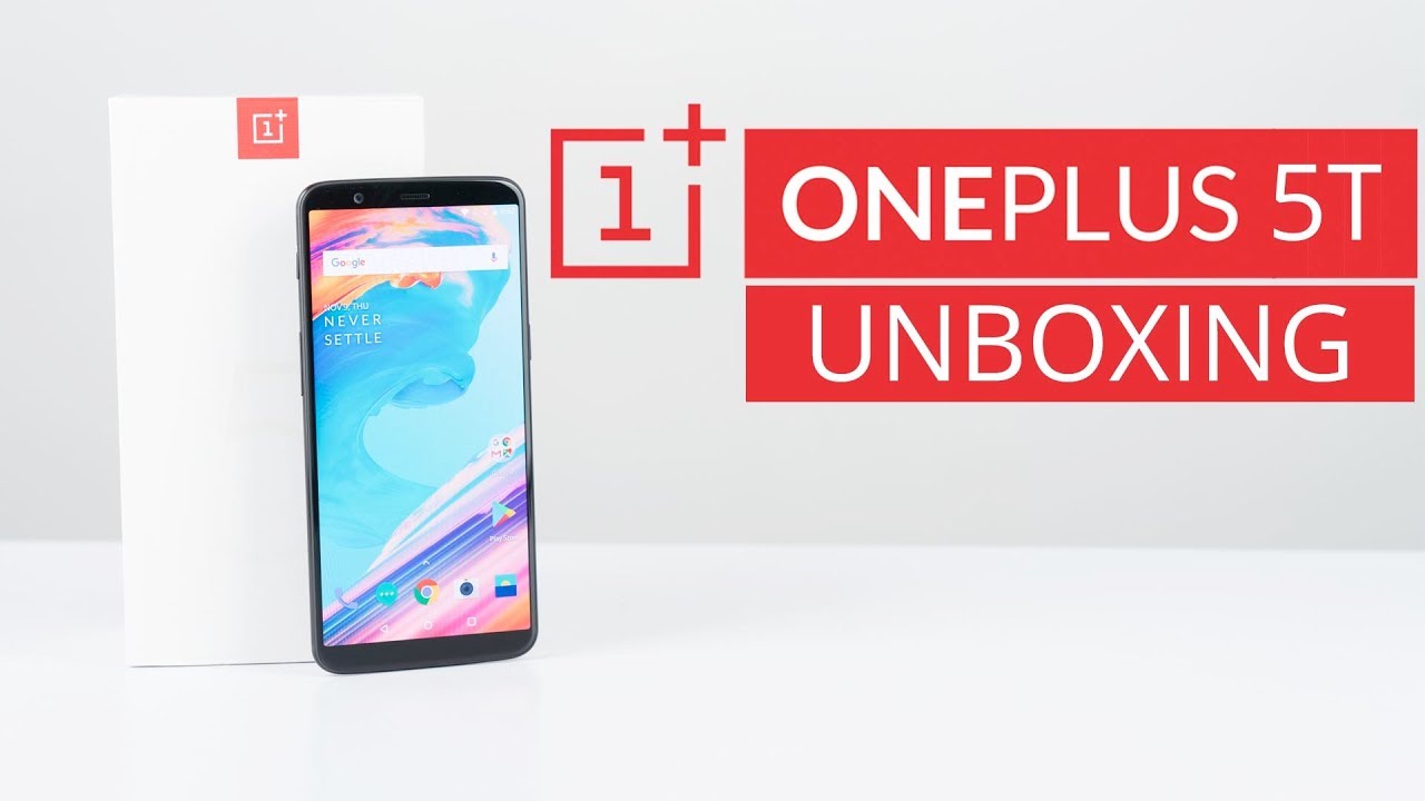 Смартфон OnePlus 5T 64Gb Black