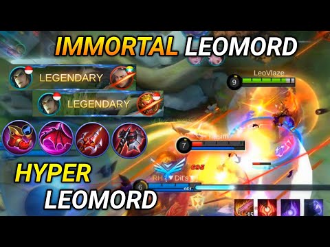 Hyper Leomord Build 2021 by LeoVlaze | Unkillable Leomord - MLBB
