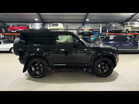 2023 Land Rover Defender 90 D300 X-Dynamic HSE | Santorini Black | Full Walkaround | For Sale UK
