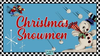 Air Dry Clay Snowmen ⛄ Snowball Fight Winter Craft