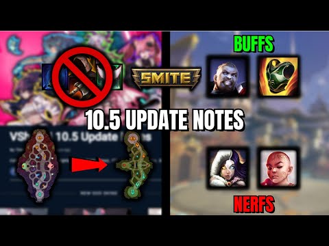 WILD Changes Coming Next Patch | 10.5 Update Notes Review - Smite