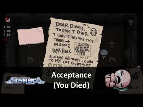 Mihark's Best VGM #0644 : The Binding of Isaac : Rebirth - Acceptance (You Died)