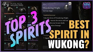 Black Myth Wukong | Best Spirits for Every Build – My Top 3 Spirits!