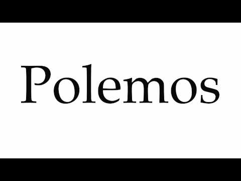 How to Pronounce Polemos
