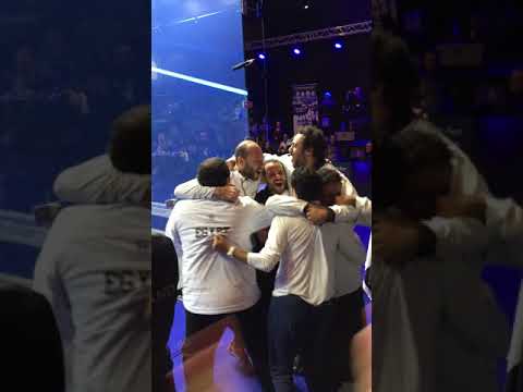 Squash - Championship point - WSF men's world team Champs final Egypt v England 2017, Marseille