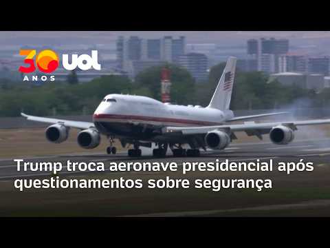 Trump troca de avião após recomendação do Serviço Secreto dos EUA e medida gera questionamentos