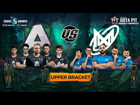 Alliance vs Nigma Galaxy - UB R1 (BO3) | OGA DOTA PIT EU/CIS S5