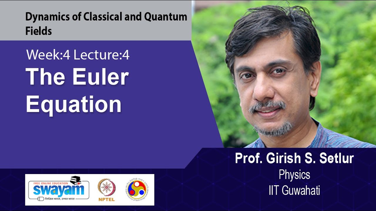 Lec 17: The Euler Equation