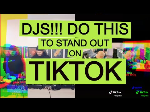 Do THIS on TIKTOK To Stand Out As A DJ!!! (Duet With Direct Audio)