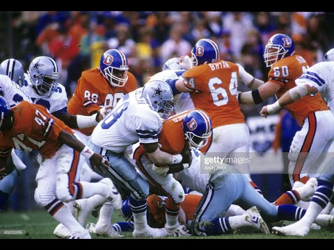 1986 COWBOYS AT BRONCOS 1ST HALF
