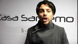 SANREMO 2017- Casa Sanremo-Saluto Enzo Fiorentino 