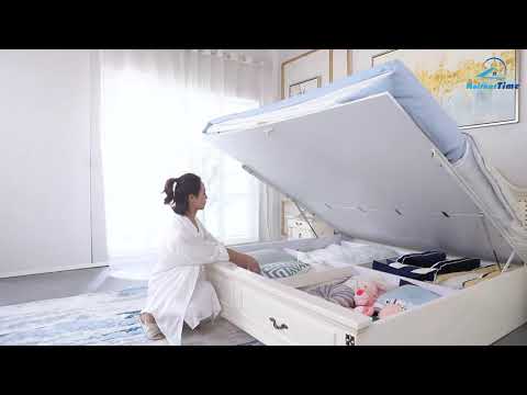 Giường gỗ đa năng cao cấp tiêu chuẩn châu Âu GN011