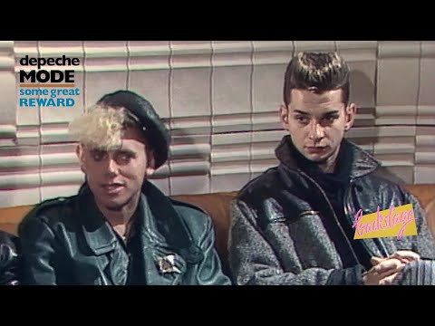 Depeche Mode - Some Great Reward Tour - Interview (backstage)