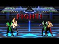 Reptile And Sub Flame Vs Liu Kang And Snake Mugen Tournament MK