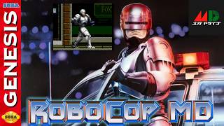 Robocop MD | Mega Drive / Genesis Port of the Data East 1988 Arcade Game | Homebrew