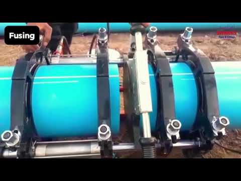 Minhas Hydraulic Butt Fused Joint of IMPP  315 MM Pipeline. A Master Piece Demonstration