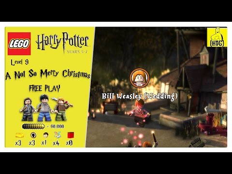 Lego Harry Potter Years 5-7: Lvl 9 / Not So Merry Christmas FREE PLAY (All Collectibles) - HTG