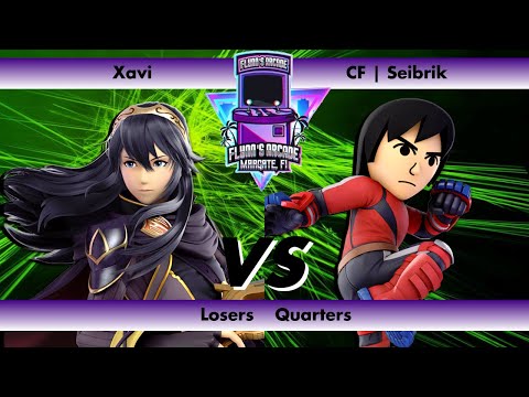 Flynn's Arcade 082 Losers Quarters - Xavi (Lucina) vs CF | Seibrik (Mii Brawler) SSBU Tournament