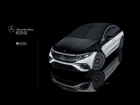 Thumbnail for Mercedes-Benz EQS, 2022, 3d model by Mercedes-Benz