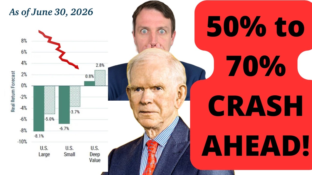 Here is The Notorious 70% US Stocks Crash Jeremy Grantham Prediction, Again!