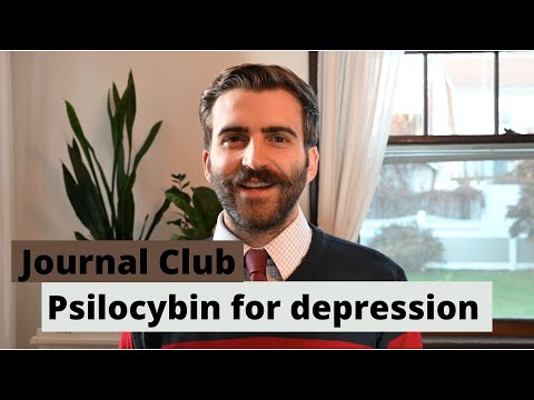 Journal Club: Trial of Psilocybin versus Escitalopram for Depression