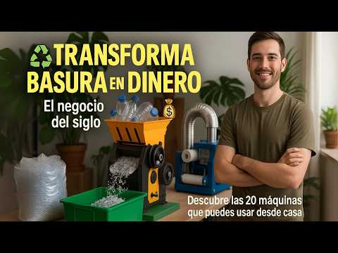🚀 20 RECYCLING MACHINES THAT FEW KNOW ABOUT AND WILL MAKE YOU EARN MONEY FROM HOME