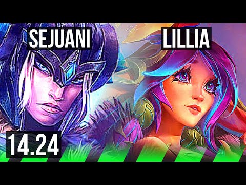 SEJUANI vs LILLIA (JGL) | KR Diamond | 14.24