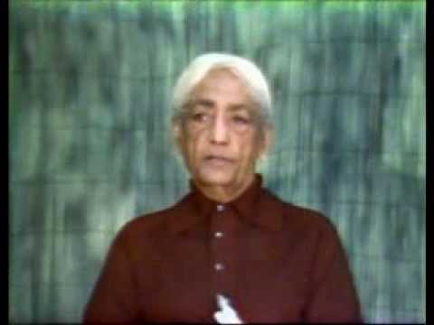 J. Krishnamurti - Ojai 1972 - Public Talk 2 - Order has its own law