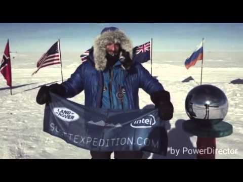 Ben Saunders bullshiting about the"south pole"