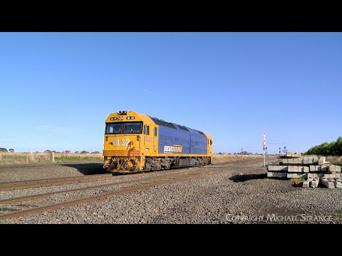 D731V / BL32 Pacific National Diesel Locomotive Arrives At Gheringhap (8/6/2023) - PoathTV
