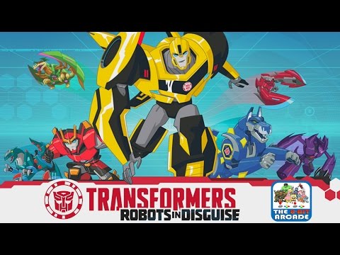 Transformers: Robots In Disguise - Bumblebee Defending The Scrapyard (iPad Gameplay) Video