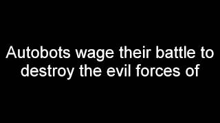 Transformers Black Lab Theme Lyrics (720p)