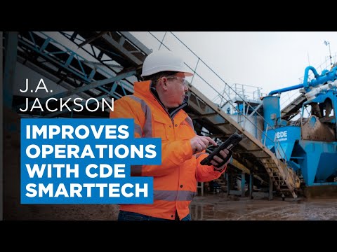 CDE SmartTech Improves Operational Efficiency At J.A. Jackson's C&D Waste Recycling Site In England