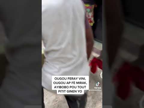 "YON TIMOUN 7 LANE GEN OGOU FERAY NAN TÈT LI"..😳🗡