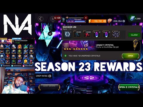 AW Season 23 Rewards and Featured Stryfe Cavalier Crystal Opening