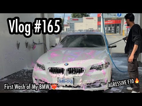 BMW Gets Its First Foam Bath! 💦 | Surrey🇨🇦 | Vlog #165 || HS VLOGS ||