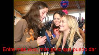 Hilary Duff - I&#39;ll Give Anything But Up (Español) Hilary Duff is my idol...