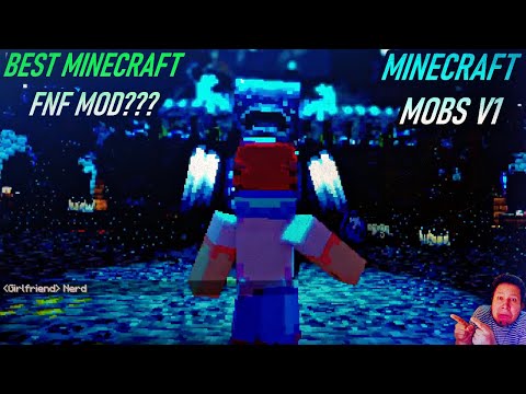 Friday Night Funkin Vs Minecraft Mobs -  MOB MOD V1 | Best Minecraft FNF MOD