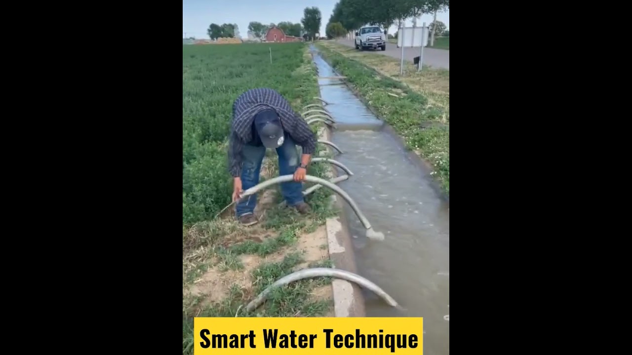 #Smart Farming  Water Technique