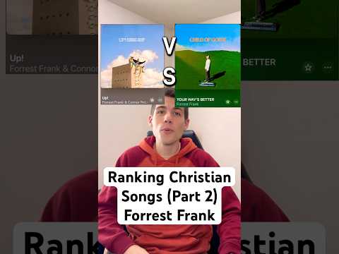 Ranking Forrest Frank Songs 🫣 #shorts